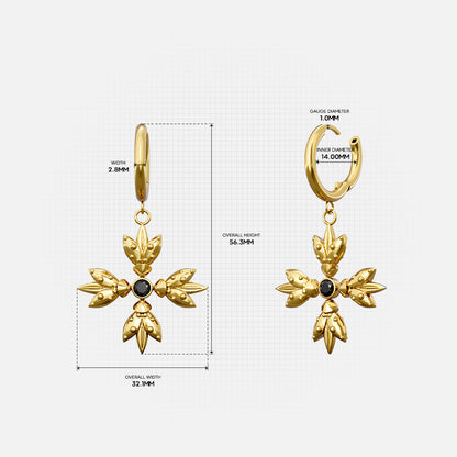 INSECT SIGIL EARRINGS