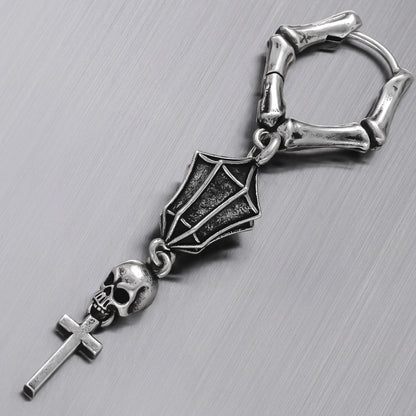 SKULL LANTERN EARRINGS
