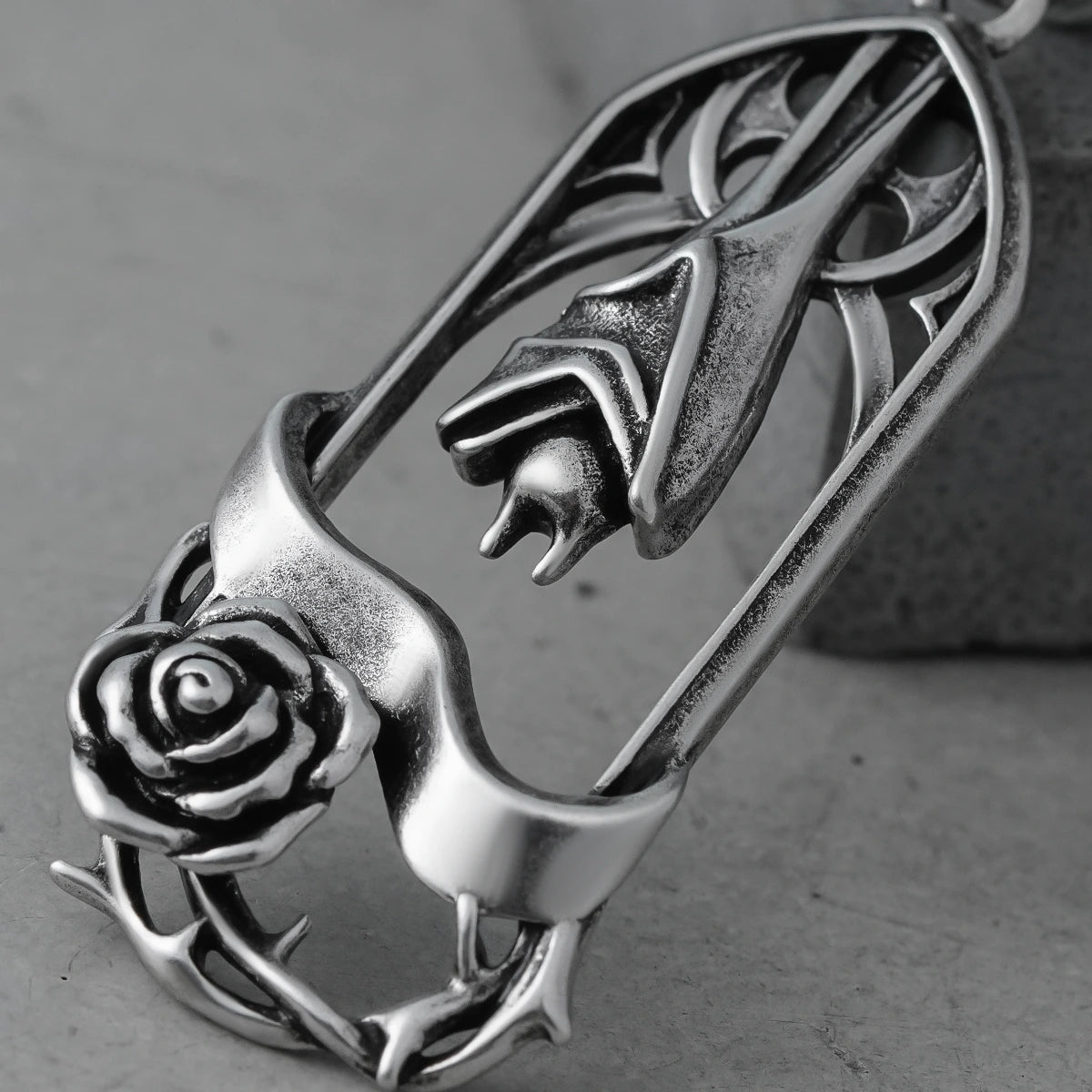 ROSE & BAT NECKLACES