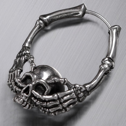 BONEGRIP SKULL EARRINGS