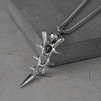 BIOMECH SPINE NECKLACE