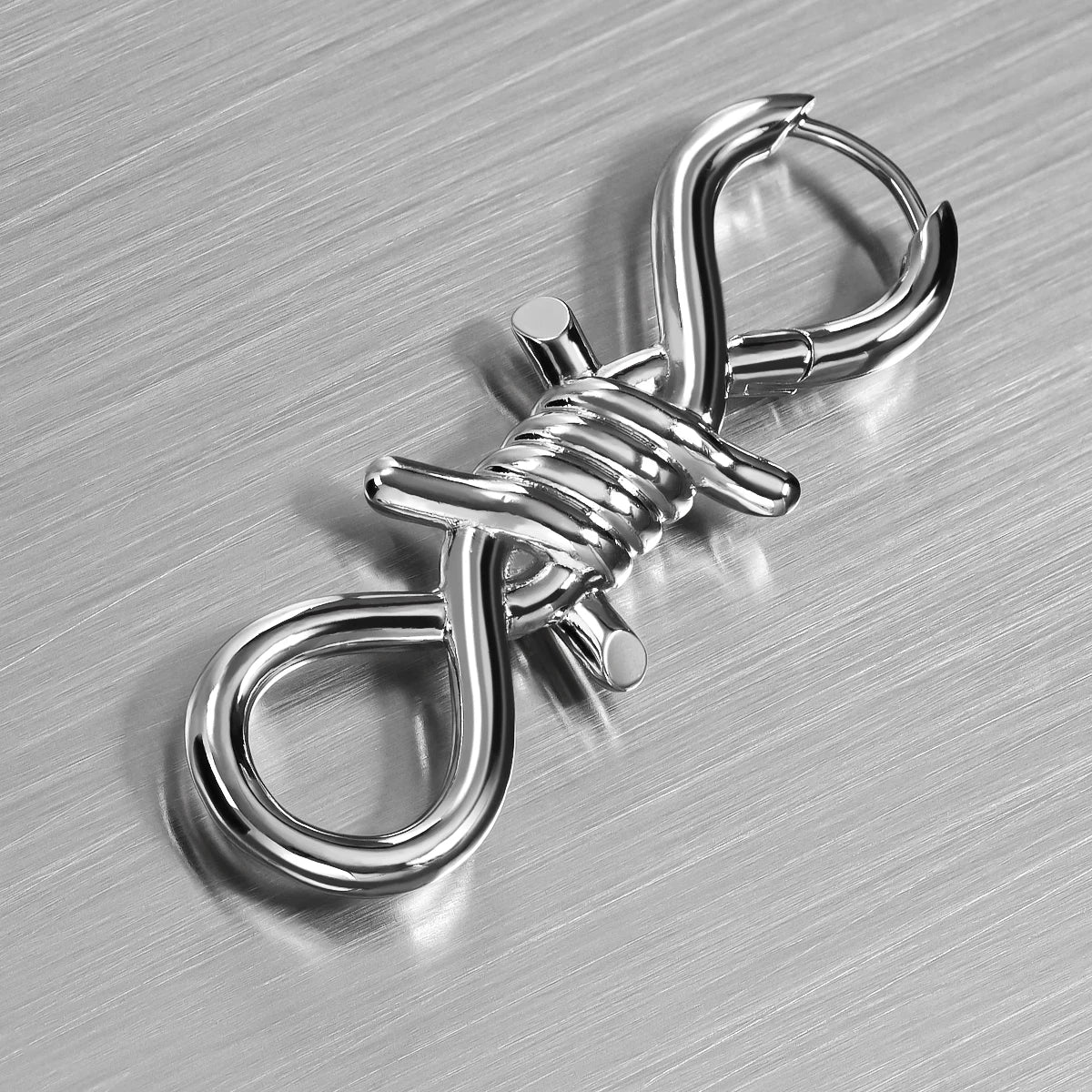 BOUND INFINITY EARRINGS