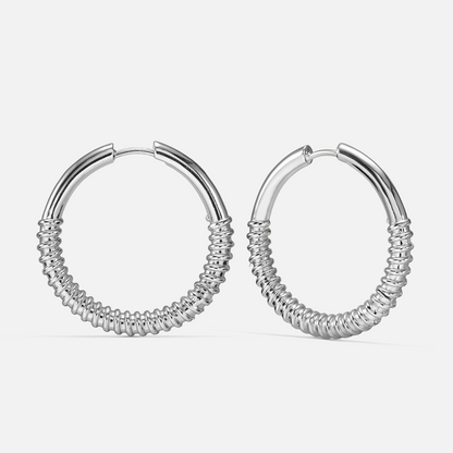SCREW TWIST EARRINGS