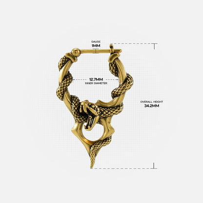 VENOM VIPER EARRINGS
