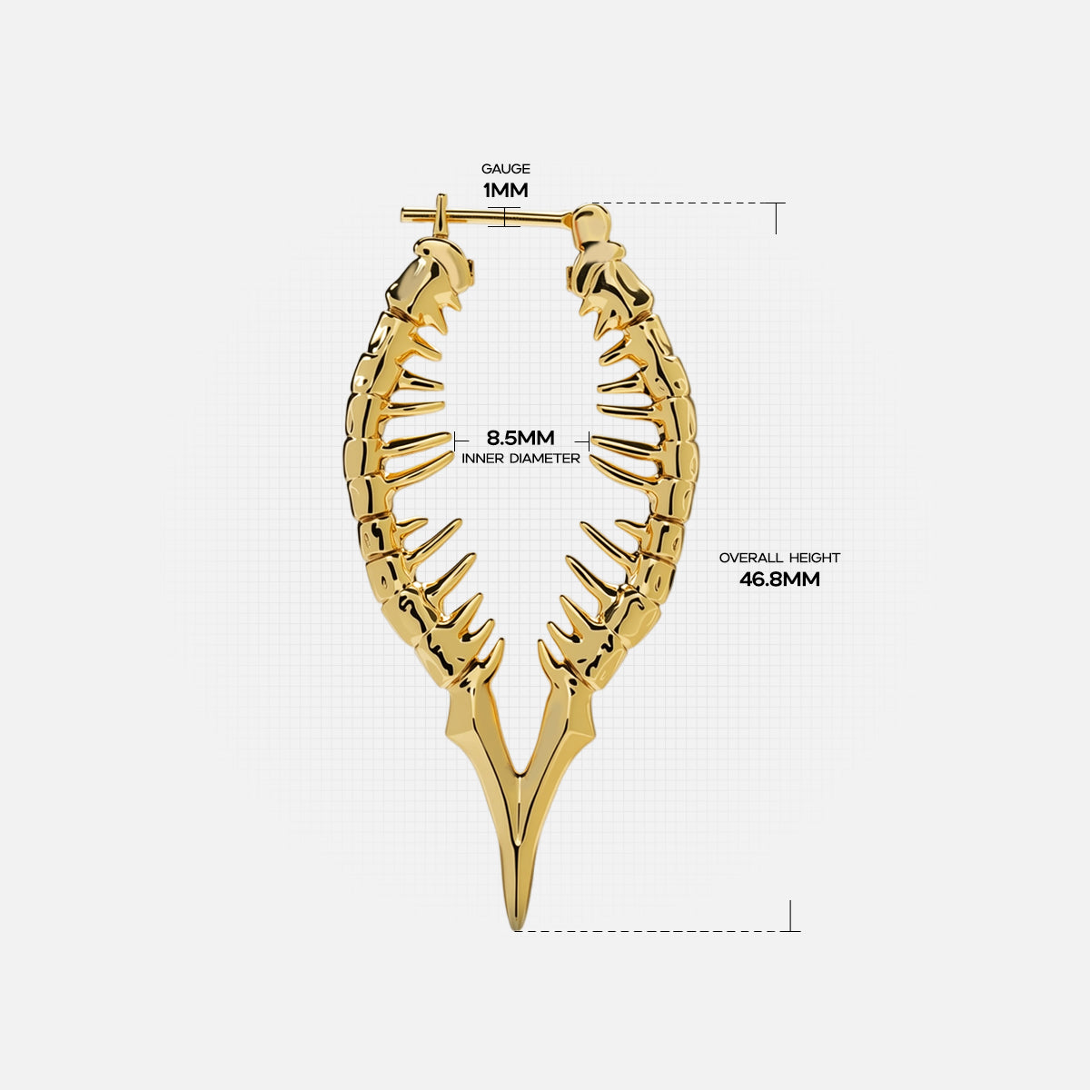 SPINAL REVERIE EARRINGS