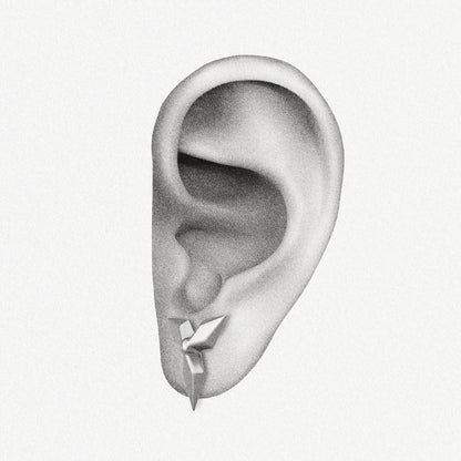 PUNK PETAL EAR STUDS