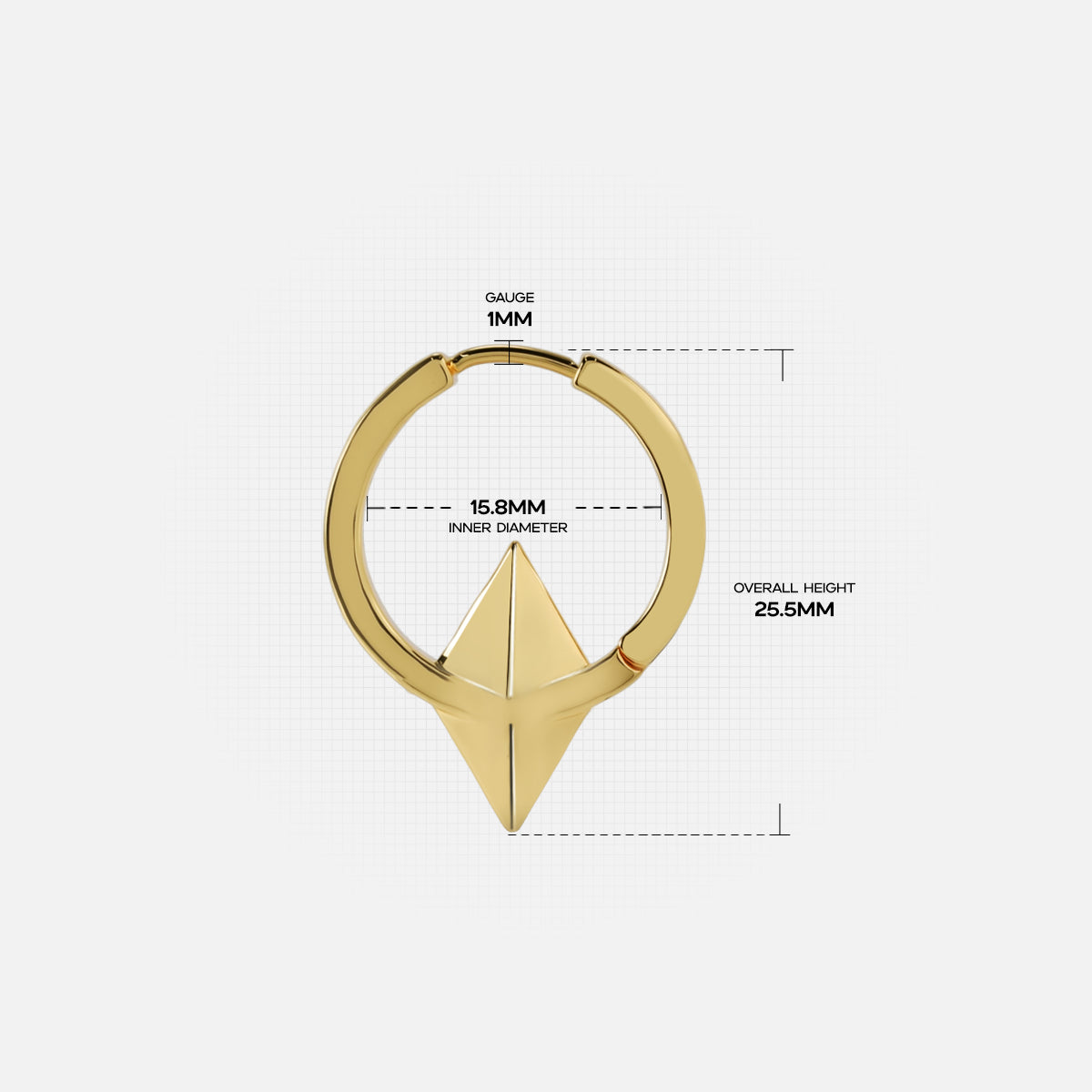 VECTOR SPIRE EARRINGS