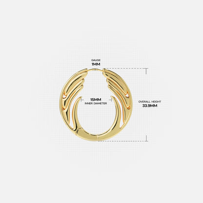 ASCENDANT WING EARRINGS