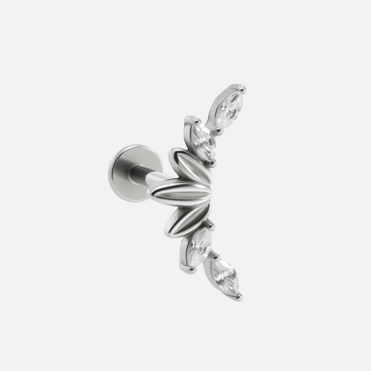 REGAL BLOSSOM FLAT BACK STUD