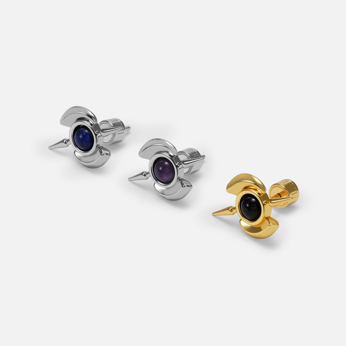 CELESTIAL ORB EAR STUDS