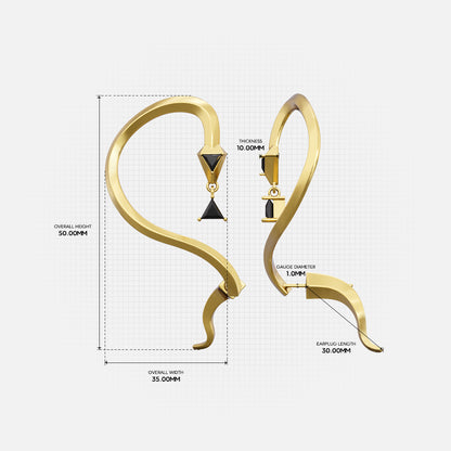 HOURGLASS FANG HANGERS