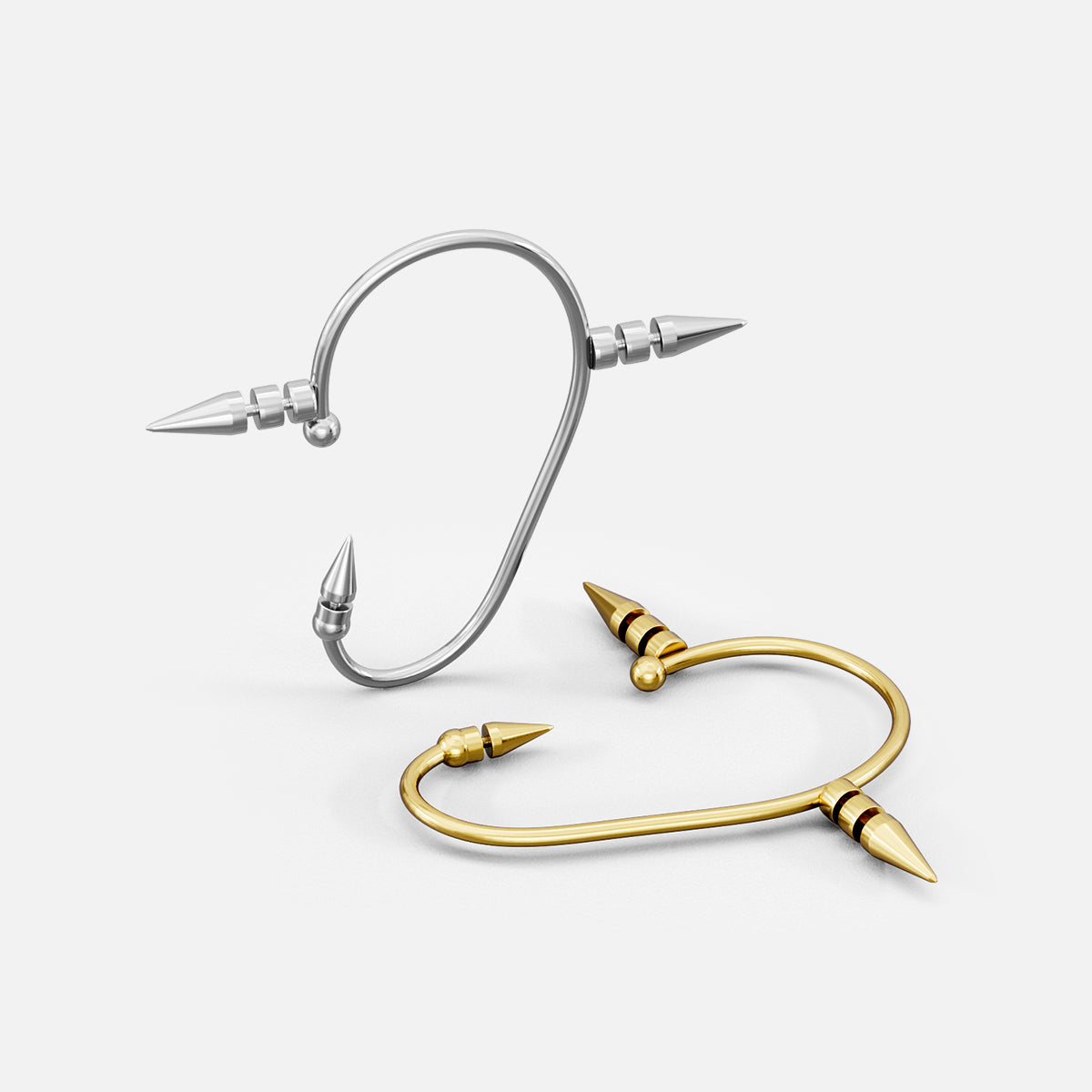 THORN CURVE EAR CUFFS