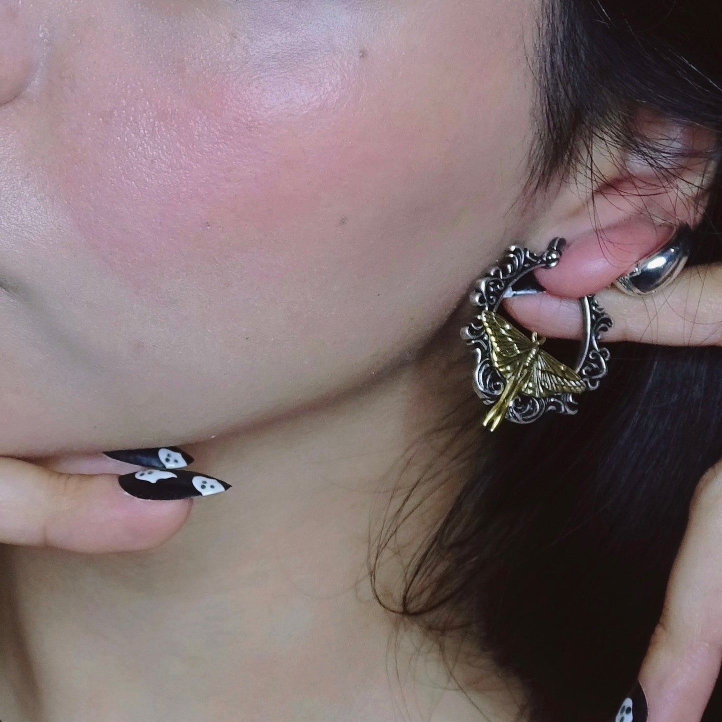 BAROQUE MOTH EARRINGS