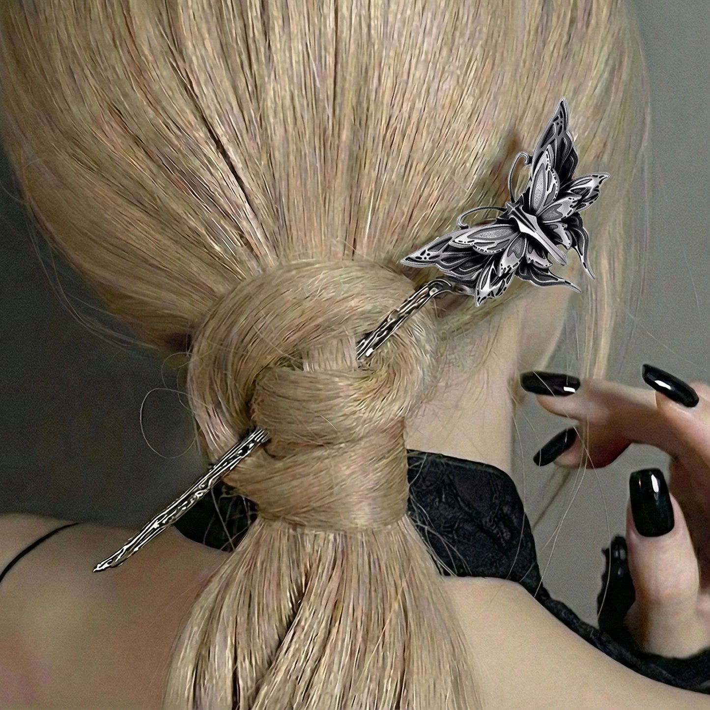 TWILIGHT MOTH HAIR STICK
