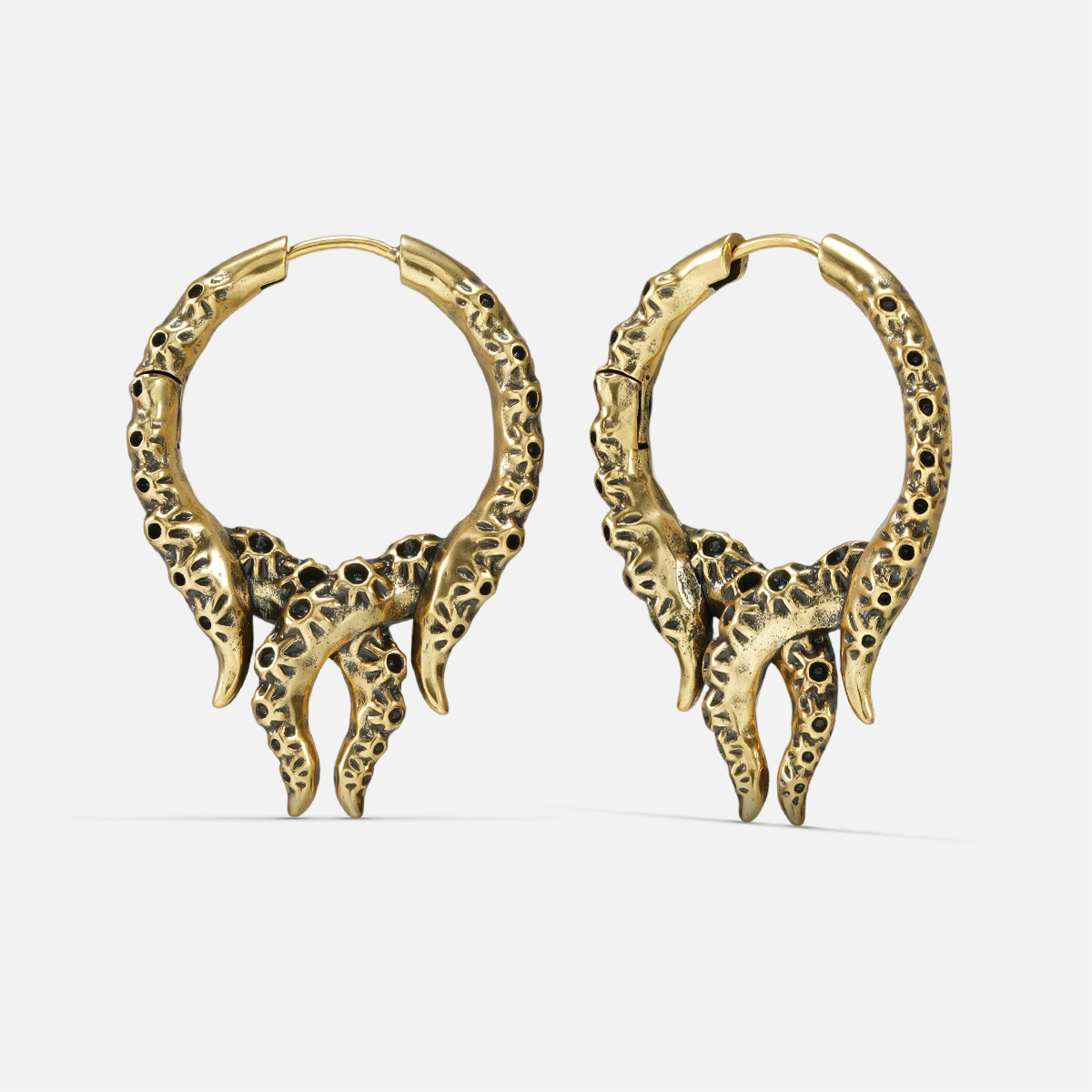 OCTOPUS TENTACLE EARRINGS