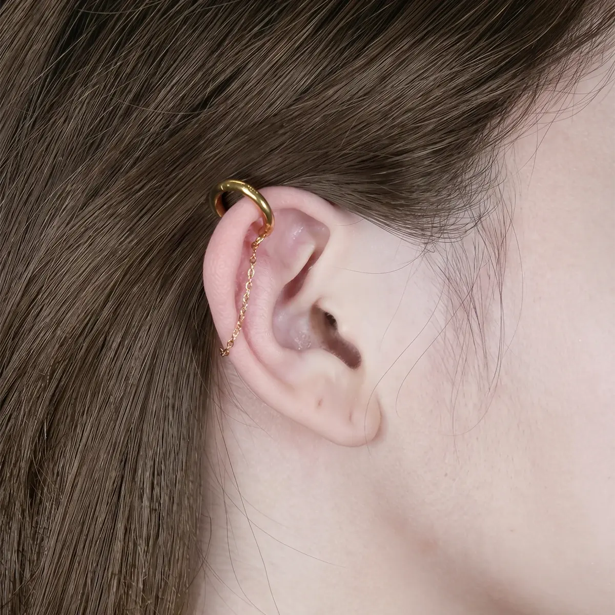 Aurum Chain Ear Cuffs