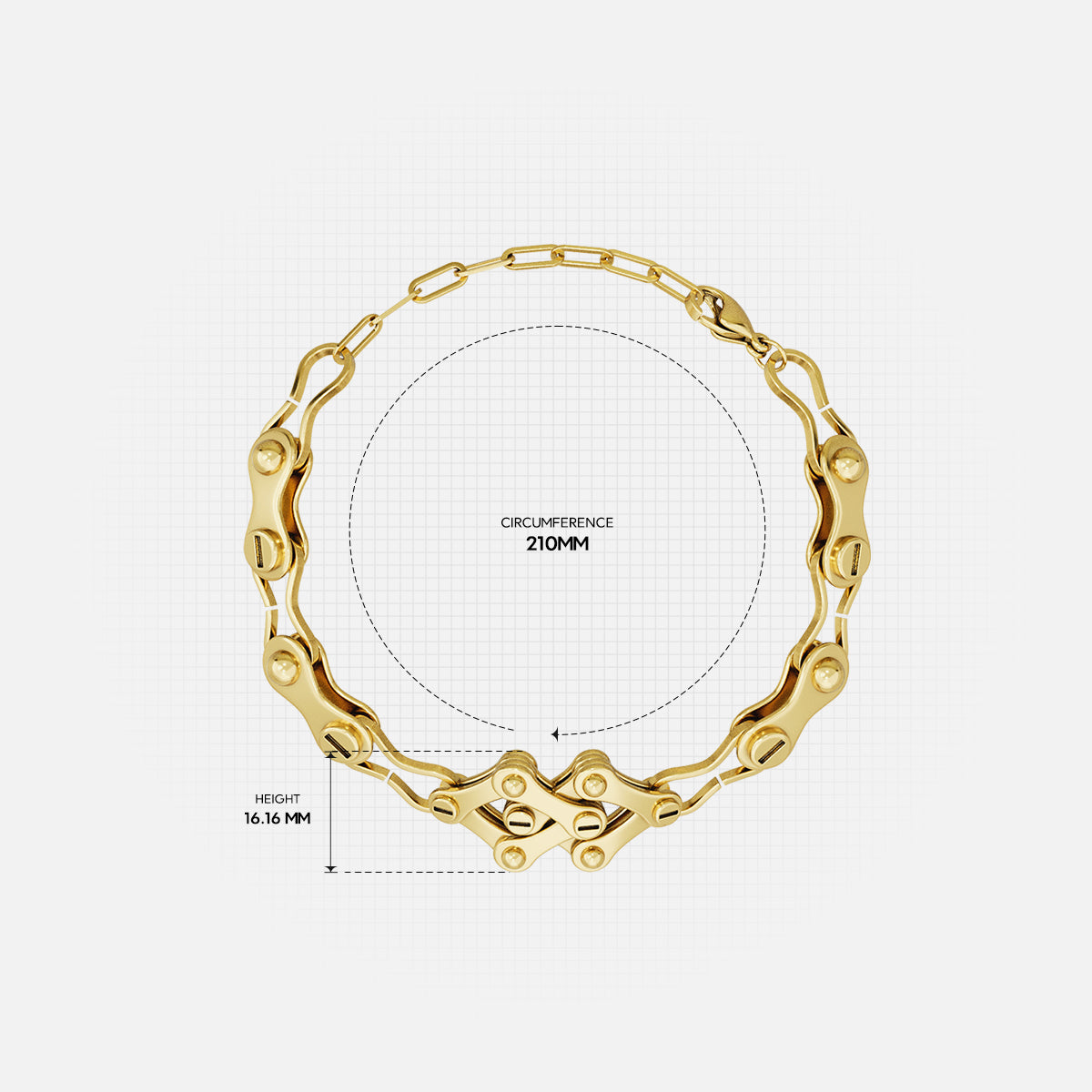 KINETIC CHAIN BRACELET