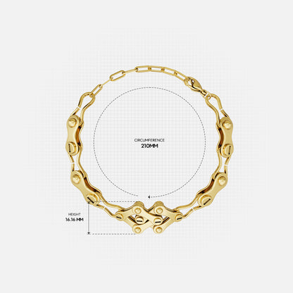 KINETIC CHAIN BRACELET