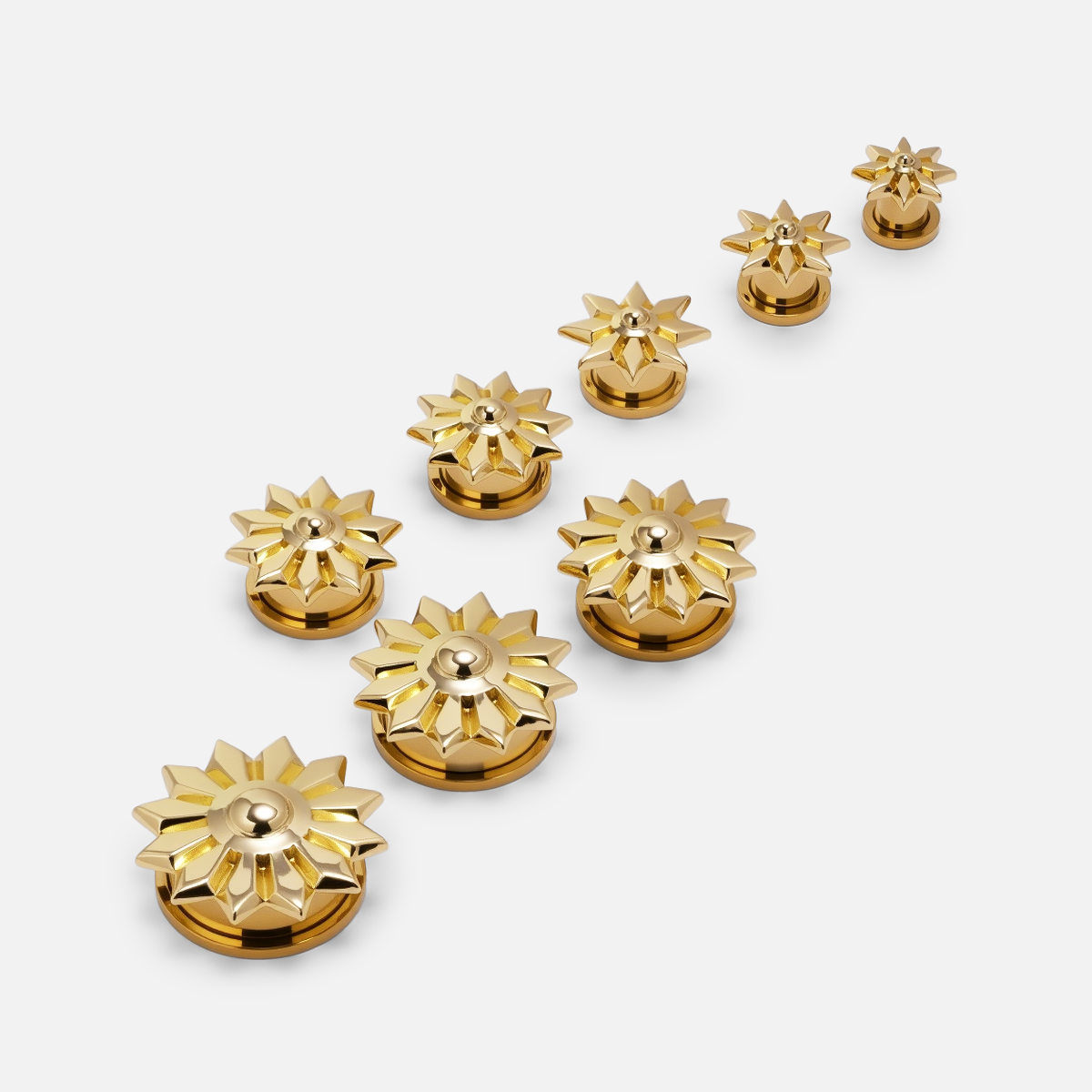 Prises bouton vintage