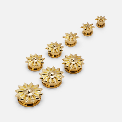 Prises bouton vintage