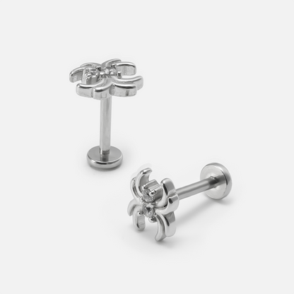 SPIDER FLAT BACK STUD