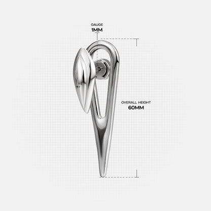 FUTURE BLADE EARRINGS