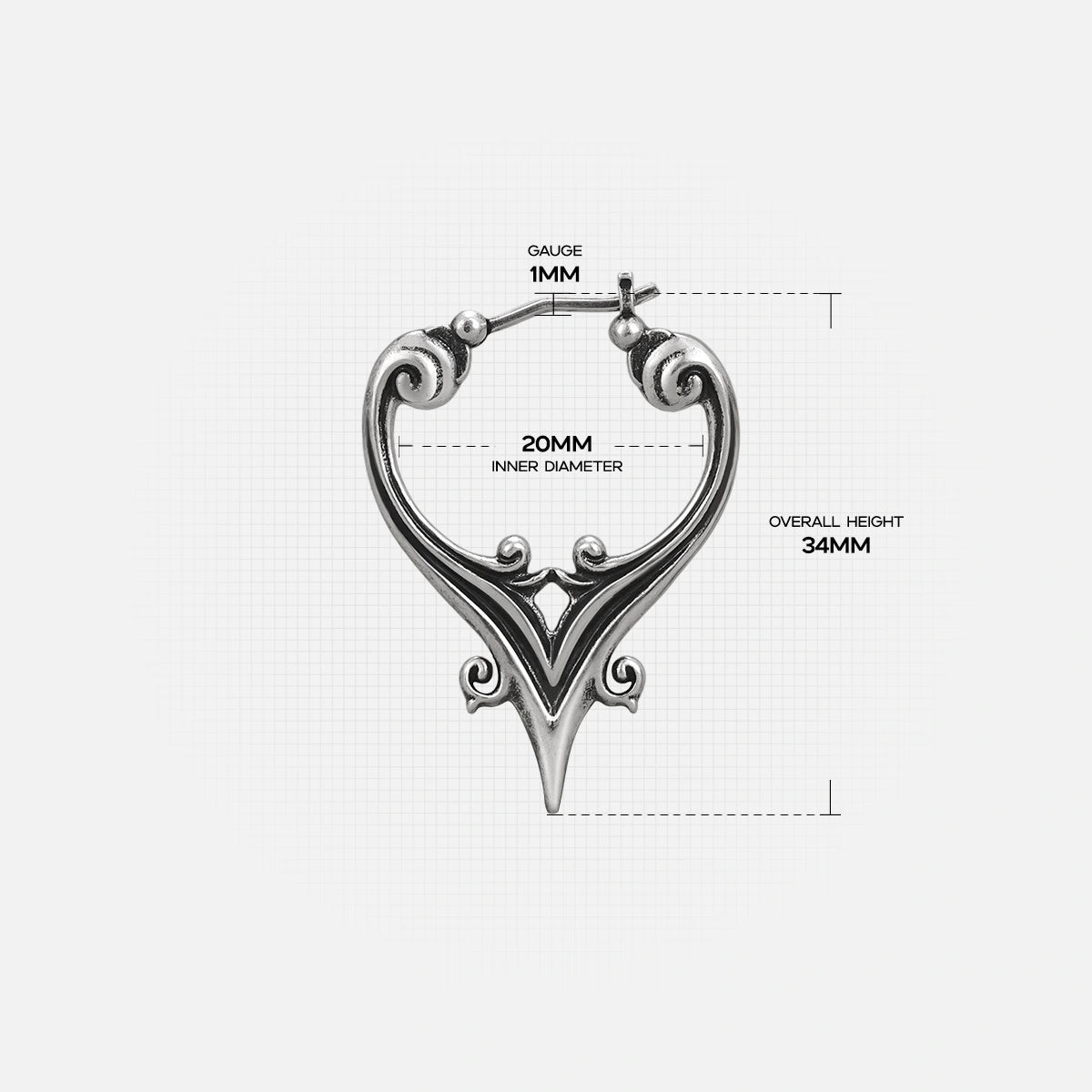MYSTIC CREST EARRINGS