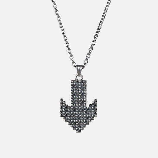 PIXEL DOWN ARROW NECKLACES