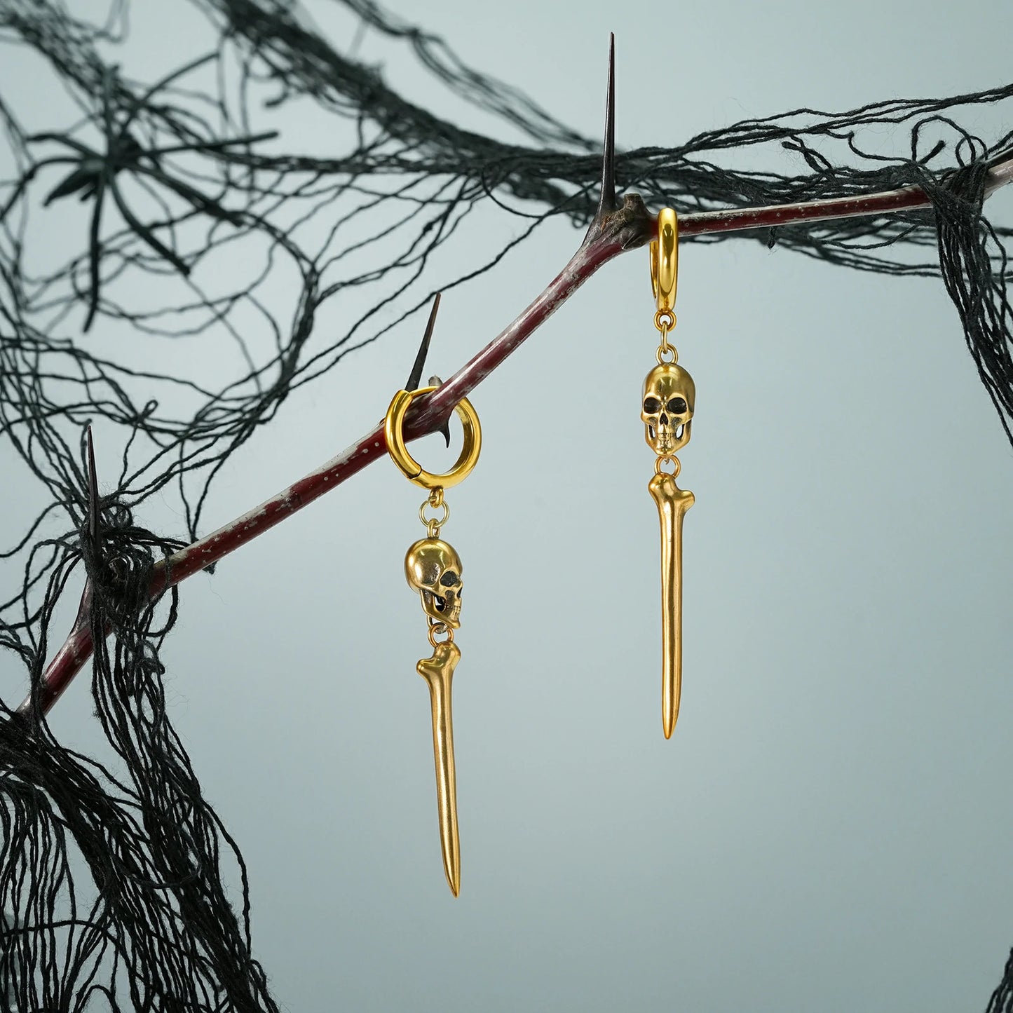 BONE SPIKE EARRINGS