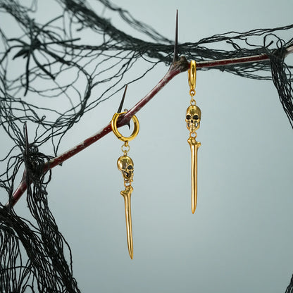 BONE SPIKE EARRINGS