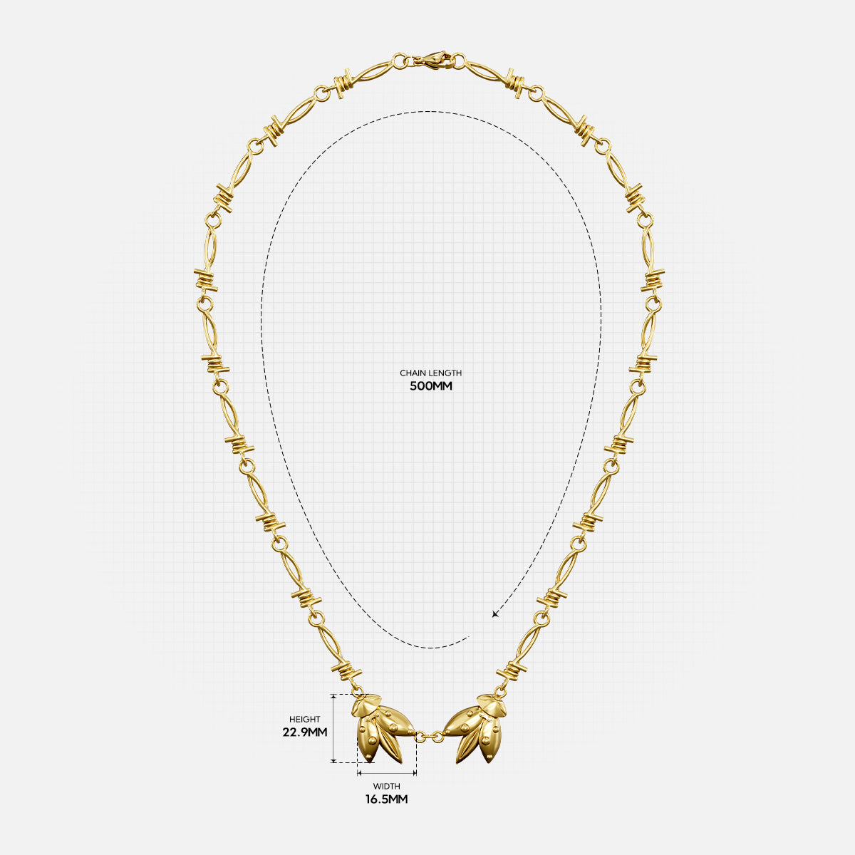 INSECT SENTINEL NECKLACE