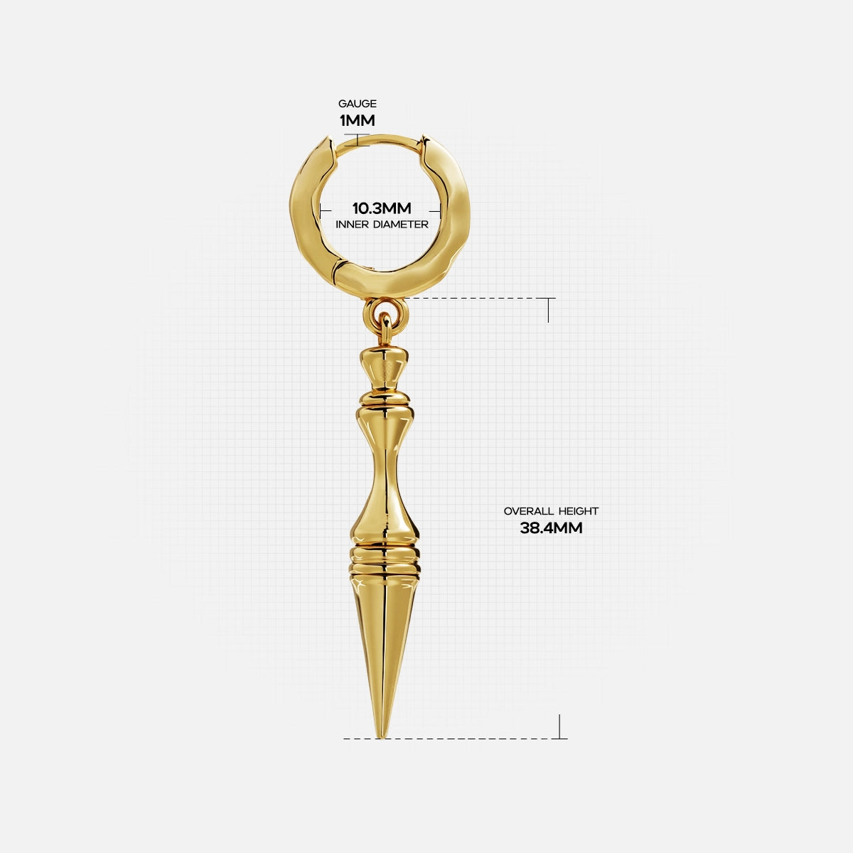 TIMELESS SPEAR EARRINGS