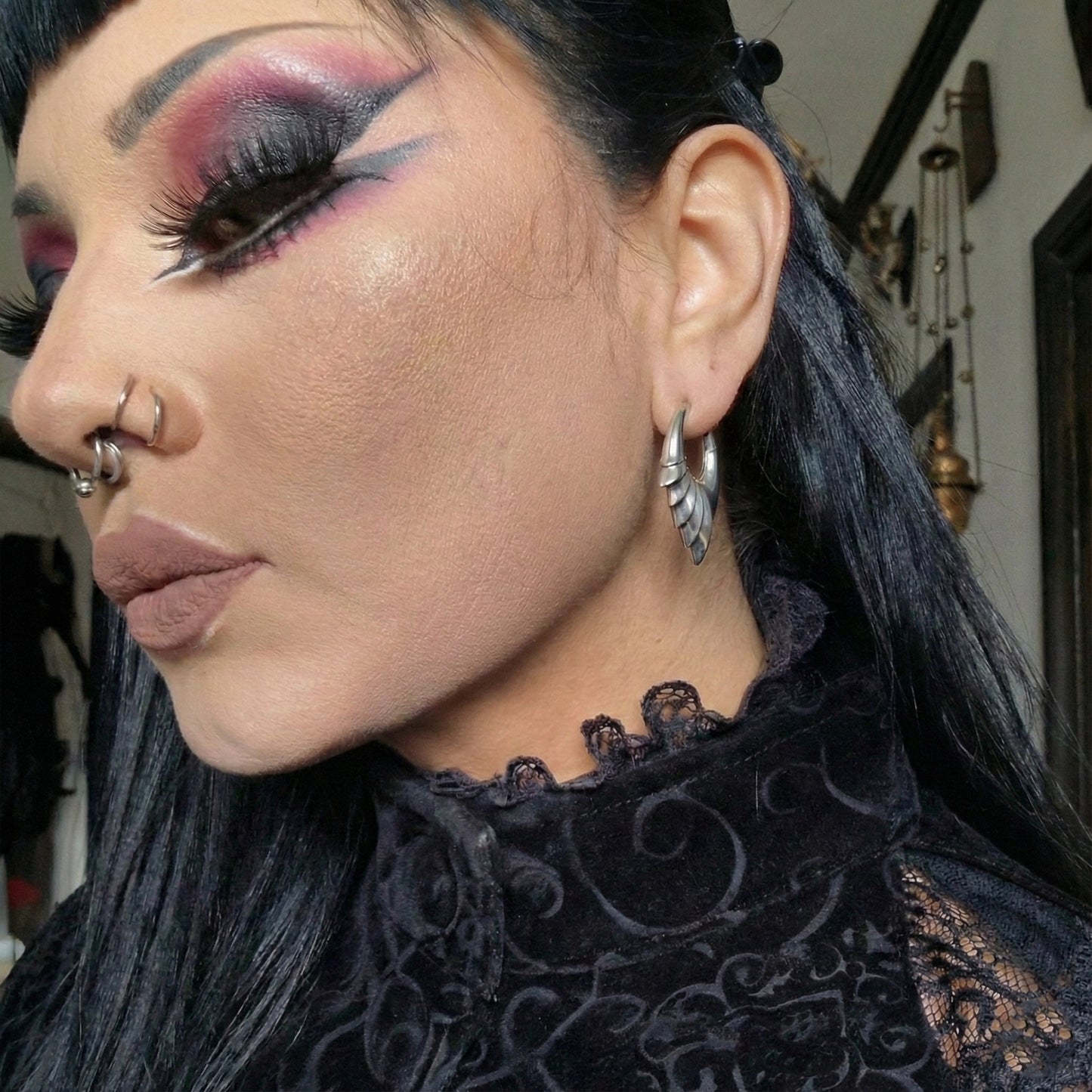 CARAPACE WING EARRINGS