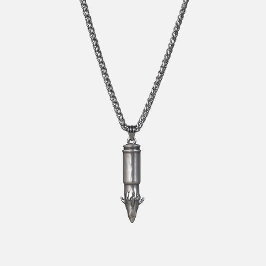 BULLET PENDANT NECKLACE