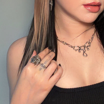 MEMENTO MORI SKULL RING