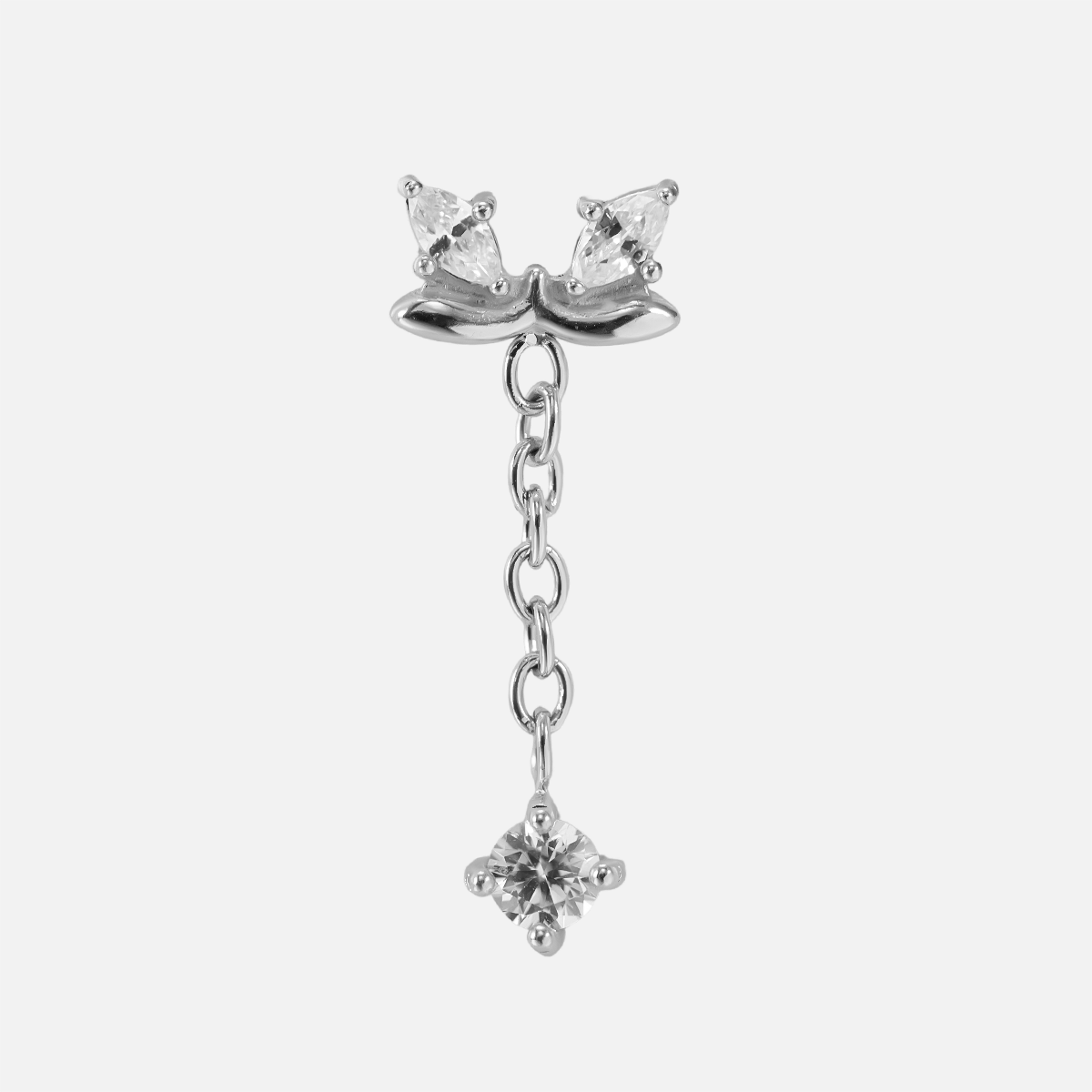 ETHEREAL ELEGANCE FLAT BACK STUD