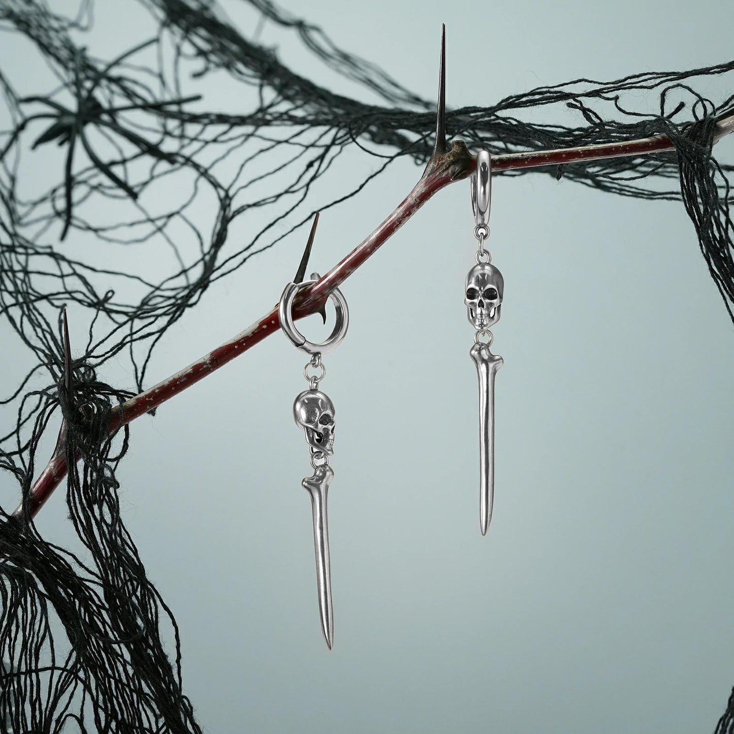 BONE SPIKE EARRINGS