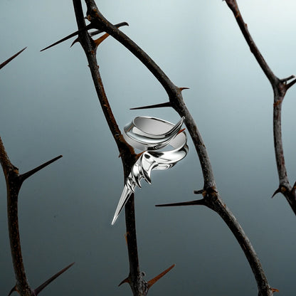BLADE CREST SPIRAL RINGS