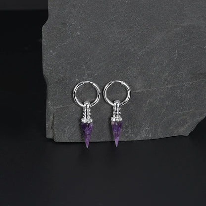 RIVET PRISM EARRINGS