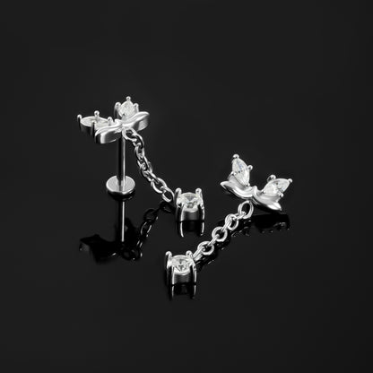 ETHEREAL ELEGANCE FLAT BACK STUD
