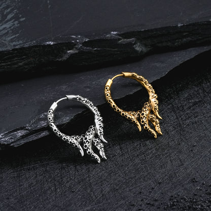 OCTOPUS TENTACLE EARRINGS