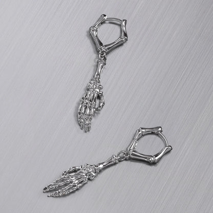 SKELETON HAND EARRINGS
