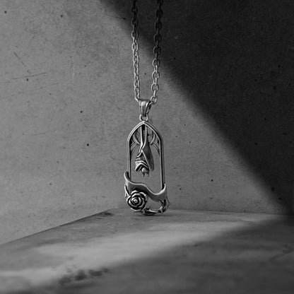 ROSE & BAT NECKLACES