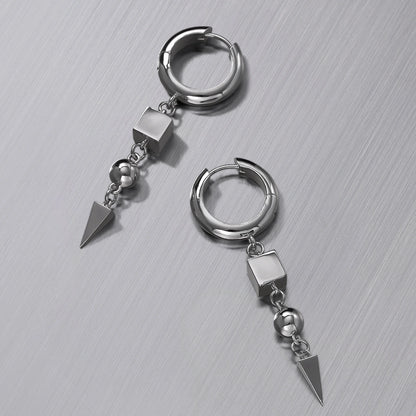 GEOMETRIC DROP EARRINGS