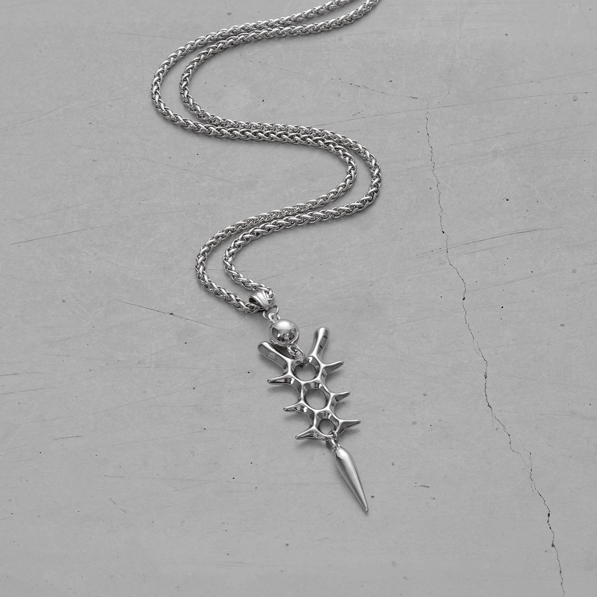 BIOMECH SPINE NECKLACE