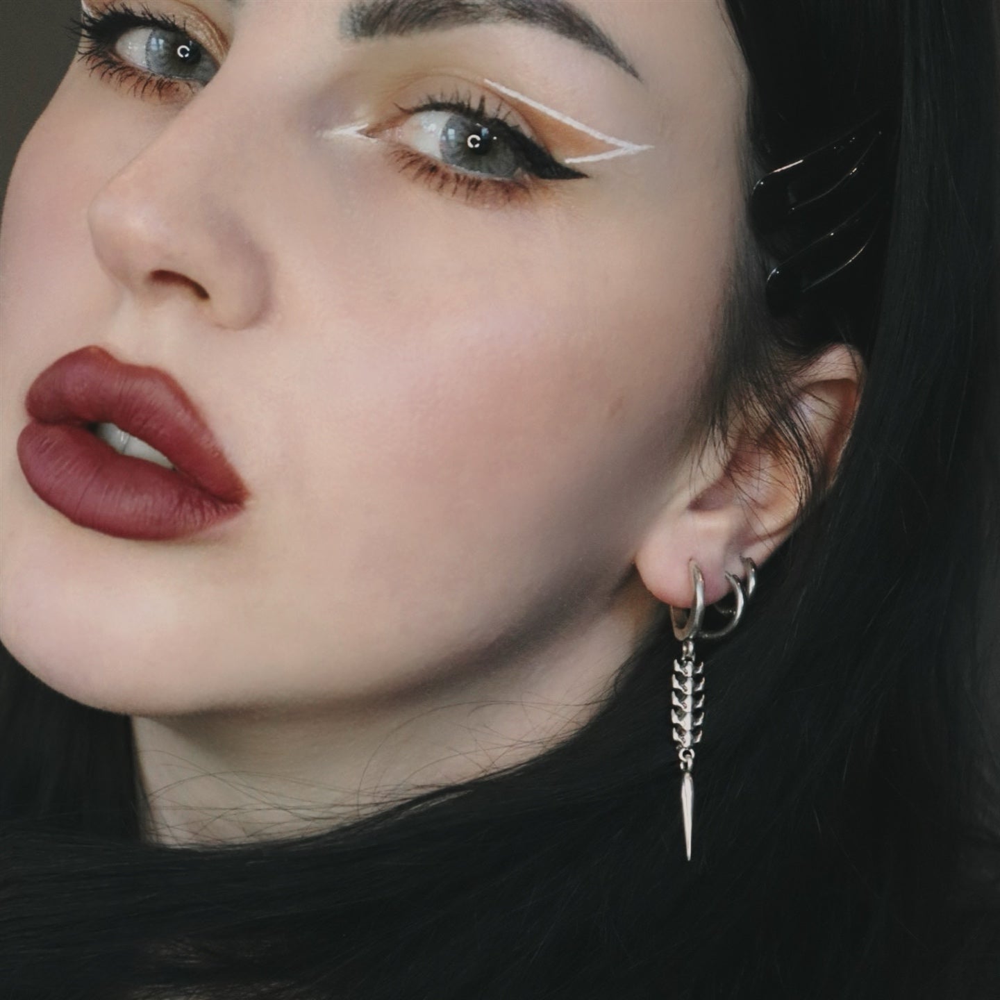 LONGINUS ABYSS STINGER EARRINGS