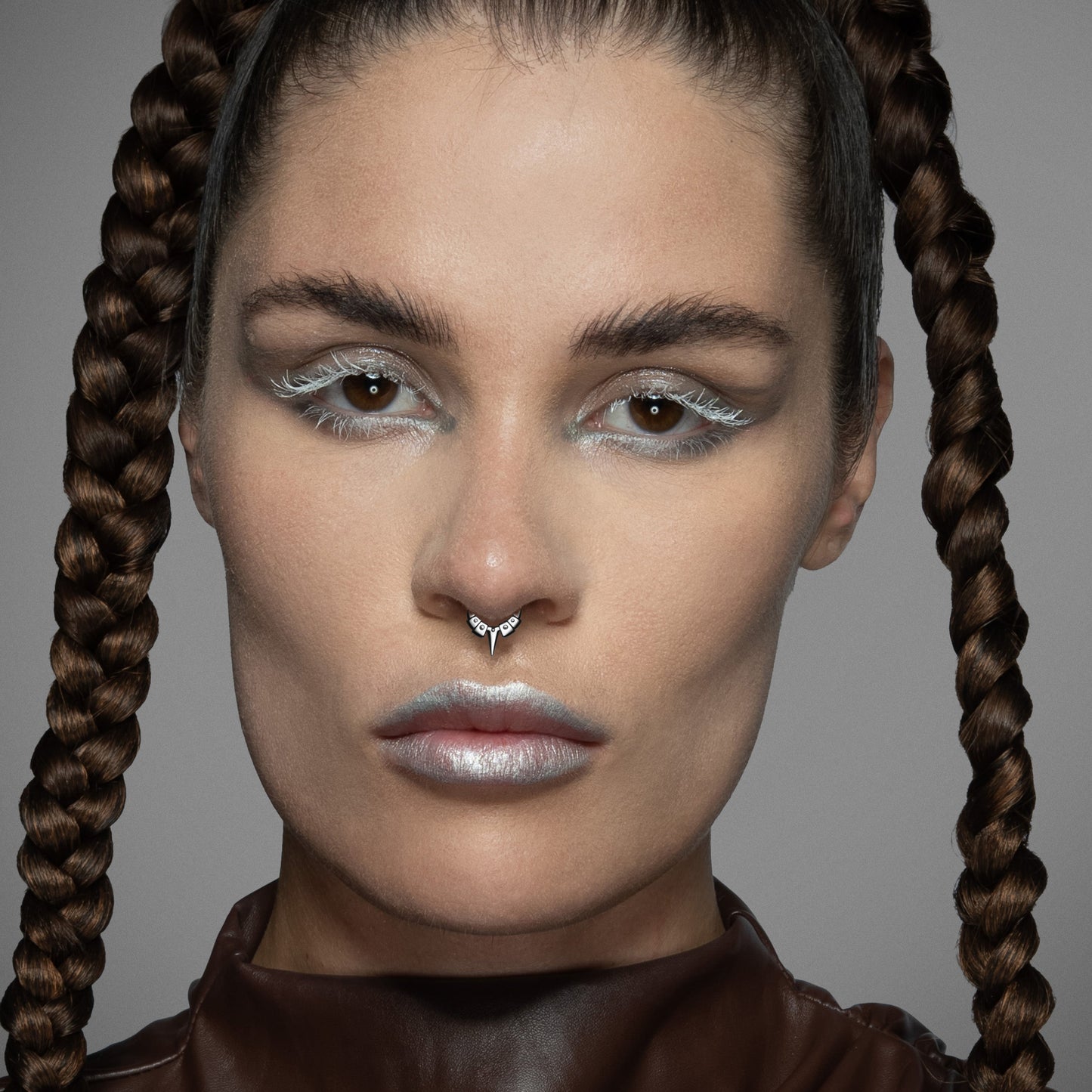INTERLOCK SPIKE SEPTUM CLICKER