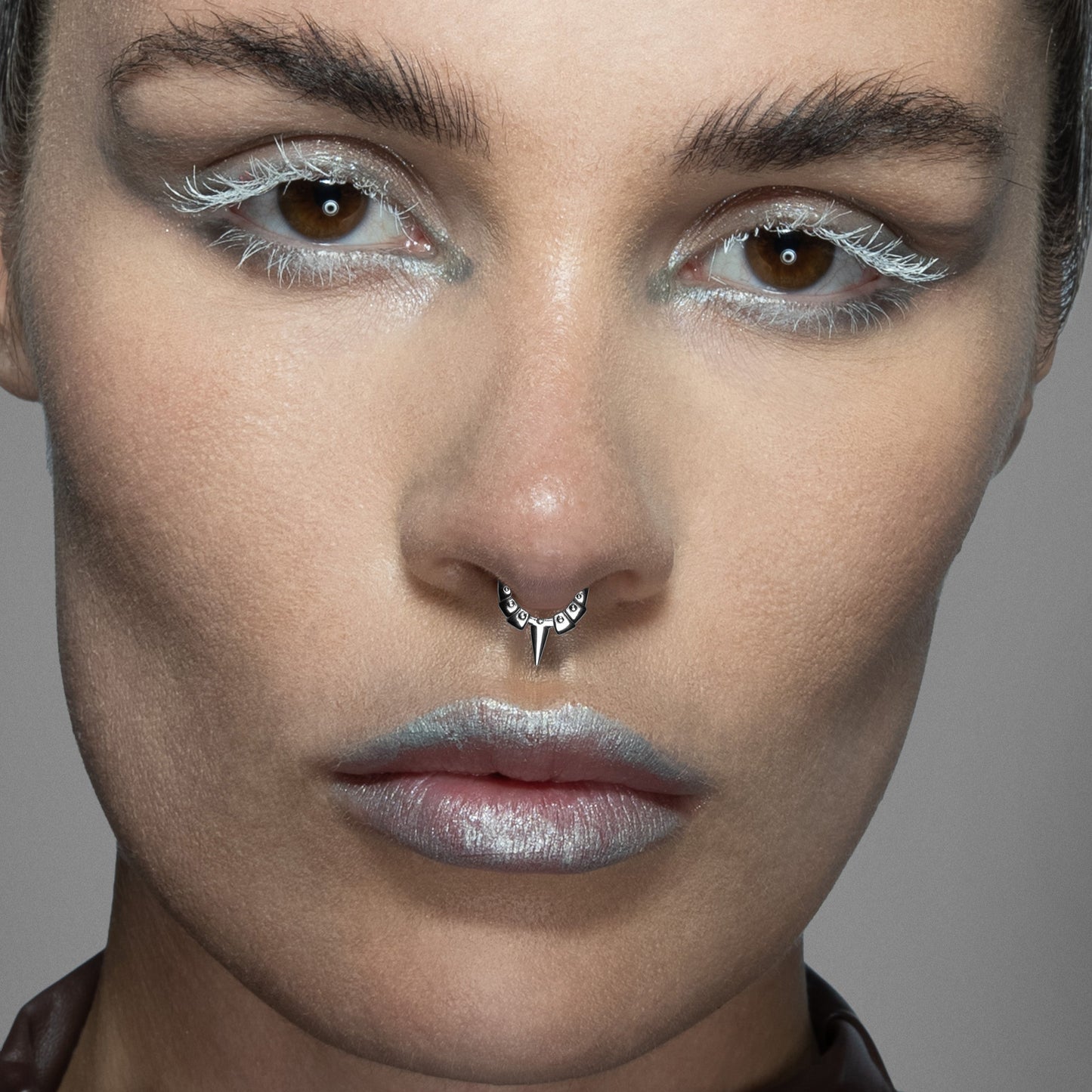 INTERLOCK SPIKE SEPTUM CLICKER