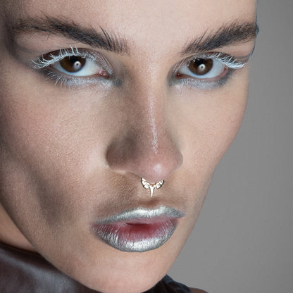 INTERLOCK SPIKE SEPTUM CLICKER