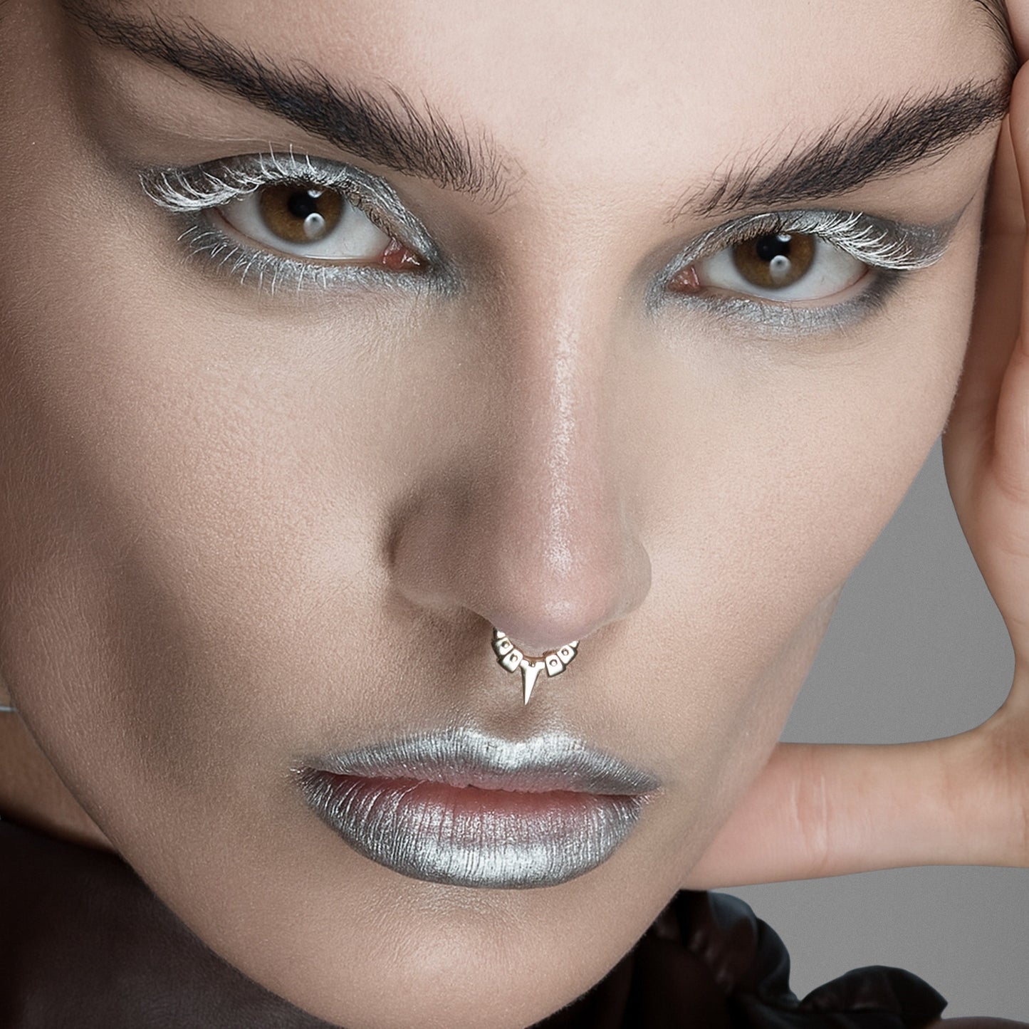 INTERLOCK SPIKE SEPTUM CLICKER